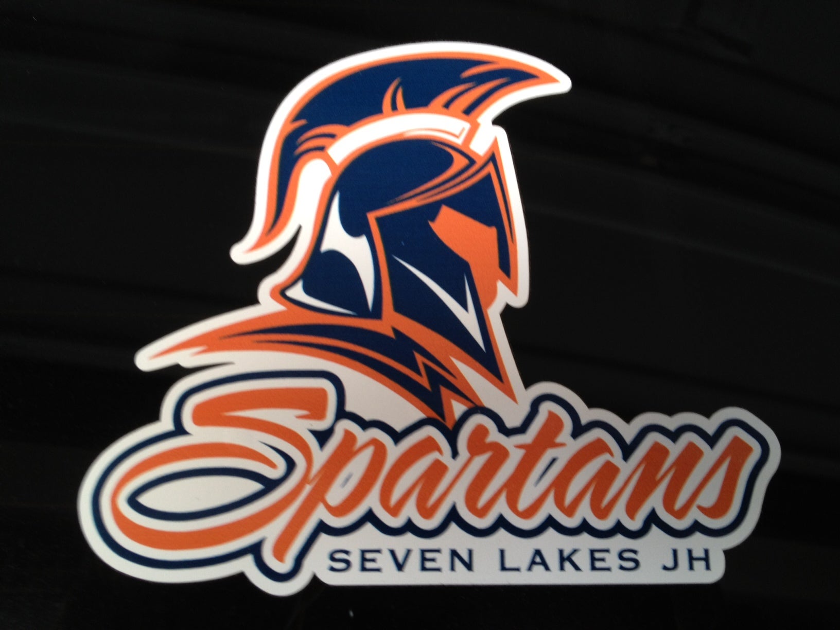 The SPARTANS!!! (of Seven Lakes Jr. High)